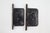 Vintage pocket door mortise locks with a japanned finish. No key is included. Made by Brandford. The original mounting...