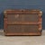 Brown Antique Shoe Trunk in Monogram Canvas from Louis Vuitton, France, 1920 For Sale - Image 8 of 18