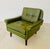 Vintage Danish Olive Green Lounge Chair by Svend Skipper, 1960s For Sale - Image 9 of 13