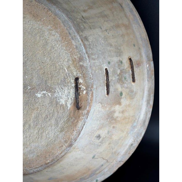 Large Granada Green Majolica Bowl For Sale - Image 16 of 17