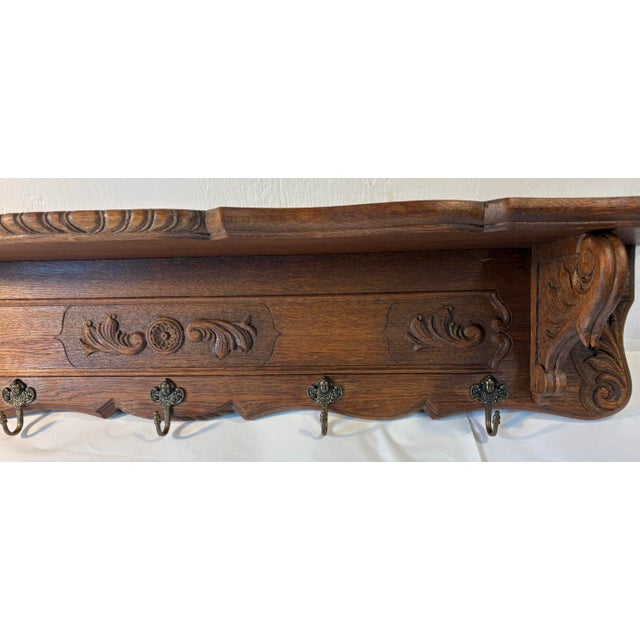 Early 20th Century Vintage French Pot Rack or Coat Rack For Sale - Image 5 of 12