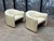 Post Modern Pair Leather Lounge Chairs by Metro, 1980 For Sale - Image 4 of 9