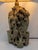 Chinoiserie Mid-20th-Century Chinese Hand-Carved Soapstone Bird and Floral Vase Lamp For Sale - Image 3 of 11
