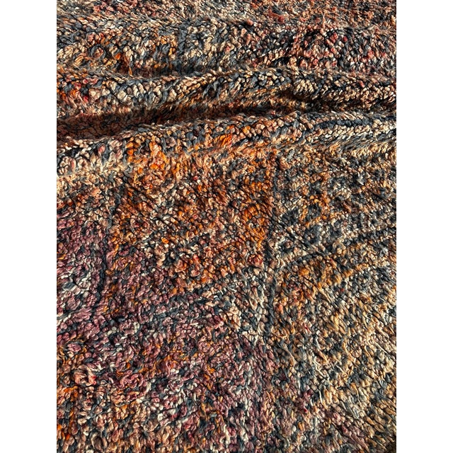 Vintage Moroccan Boujad Rug in Wool, 1990 For Sale - Image 6 of 10