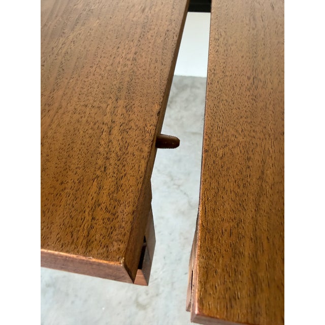 Mid-Century Modern Merton Gershun for Dillingham “Spirit” Expandable Dining Table For Sale - Image 15 of 17