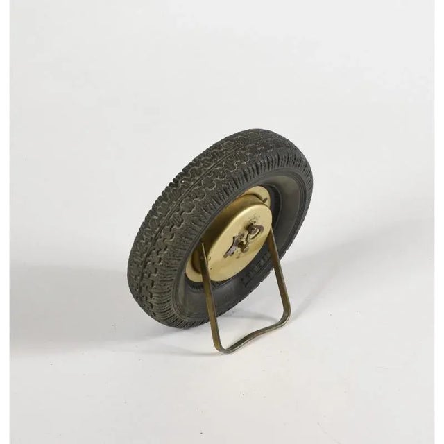 Pirelli advertising watch Pirelli belted advertising rubber tire Italy 1950/60. Currently not working. Dimensions cm...