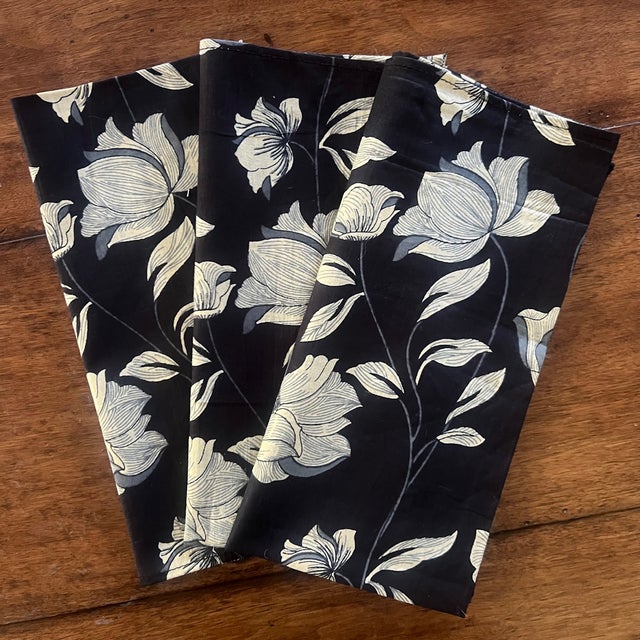 Textile 100% Cotton New Indian Napkins For Sale - Image 7 of 7