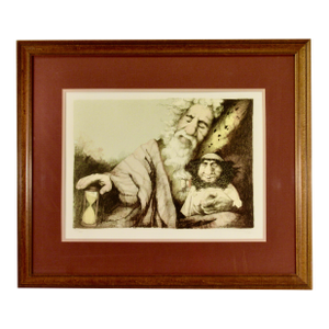 Charles Bragg The Seventh Day C. 1990 Reproduction Print