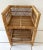 Mid 20th Century Vintage Wicker Rattan Two Tier Shelving Unit Etagere For Sale - Image 5 of 10