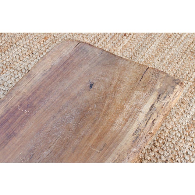 Wood Antique Rustic African Senufo Coffee Table For Sale - Image 7 of 10