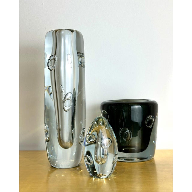 Asta Strömberg Vase from Strömbergshyttan, 1960s For Sale - Image 3 of 4