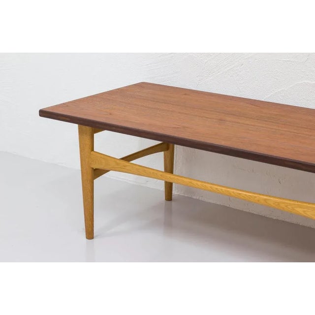 Wood Bench by Eric Johansson, 1950s For Sale - Image 7 of 10