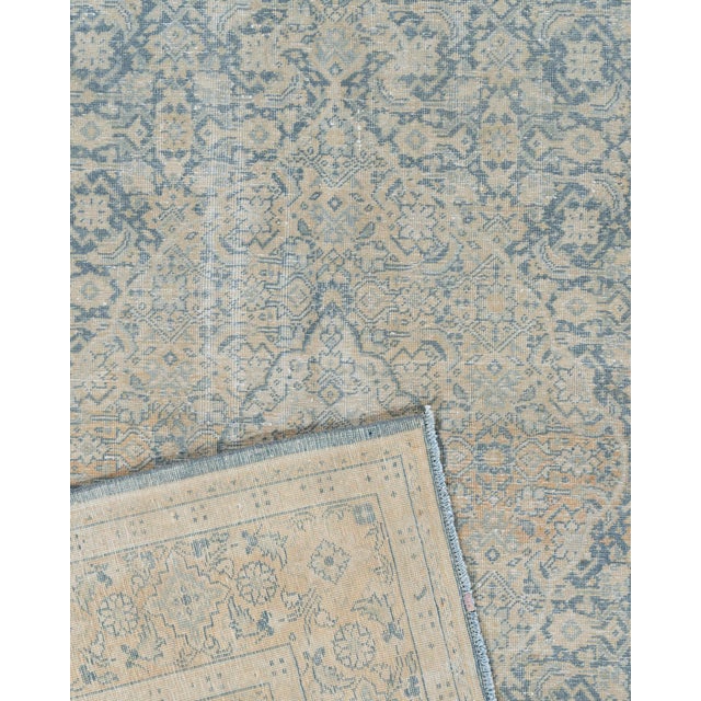 Vintage Circa 1940 Lightly Distressed Tabriz Rug 7'7 X 10'8 For Sale - Image 10 of 13