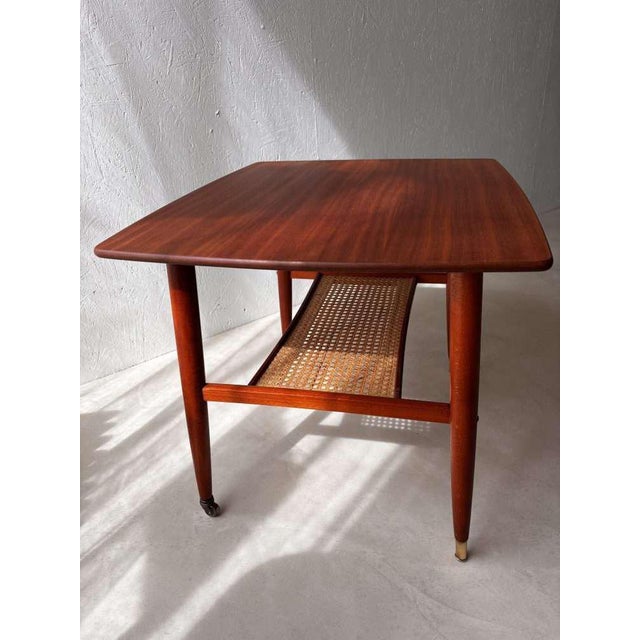 Swedish Mahogany Side Table from Alberts, 1960s For Sale - Image 11 of 18