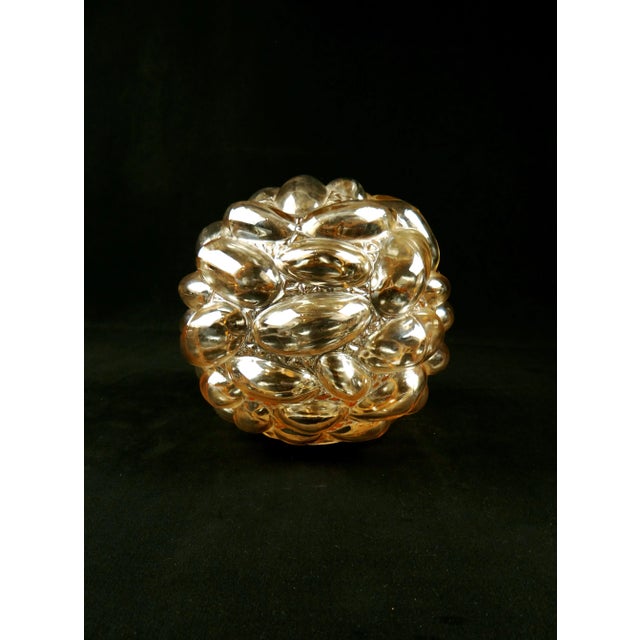 Glass Vintage Ceiling Light attributed to Helena Tynell for Glashütte Limburg, 1960s For Sale - Image 7 of 16