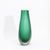 Hand-Blown Murano Surpreme Vase in Emerald Green Tall For Sale - Image 4 of 12