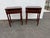Farmhouse Pair of Vintage Sheraton Style 1 Drawer Side Tables by Bombay Co. For Sale - Image 3 of 18