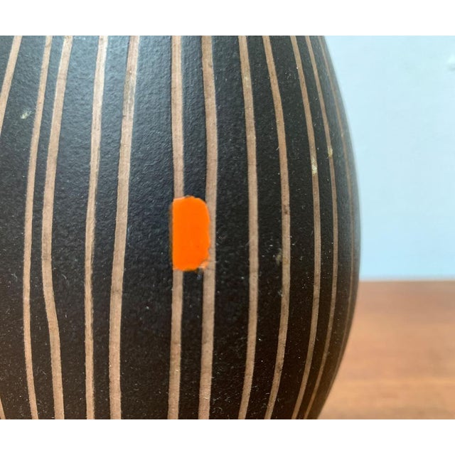 Mid-Century West German Pottery WGP Fischmaul Vase from Steuler, 1960s For Sale - Image 10 of 17