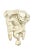 French Early 20th Century French Ceramic Gargoyle Wall Sconce For Sale - Image 3 of 11