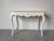 White Vintage French Provincial White Painted Foyer Console / Secretary Desk by Auffray & Co. For Sale - Image 8 of 12