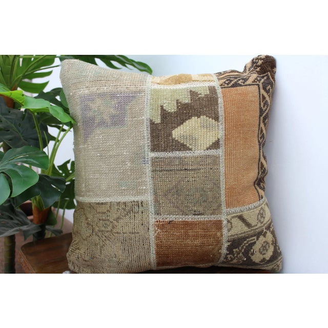 Textile Turkish Decorative Pillow Cover - 19.5"x20" For Sale - Image 7 of 12
