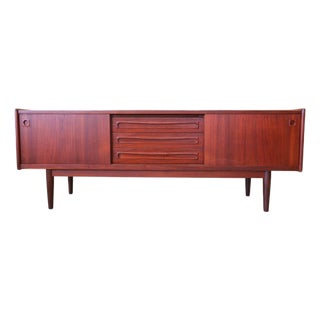Vintage Danish Teak Sideboard by Johannes Andersen for Uldum Furniture Factory, 1960s For Sale