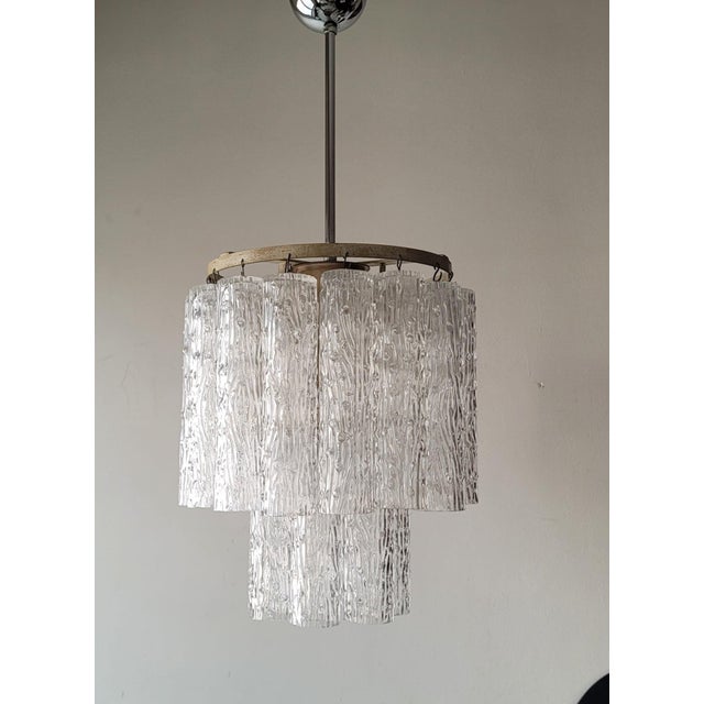 Murano Glass Tronchi Chandelier by Toni Zuccheri for Venini, Italy, 1960s For Sale - Image 13 of 13
