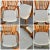Set of Four Mid Century Dining Chairs by Benny Linden | Including Two Captains Chairs For Sale - Image 10 of 12