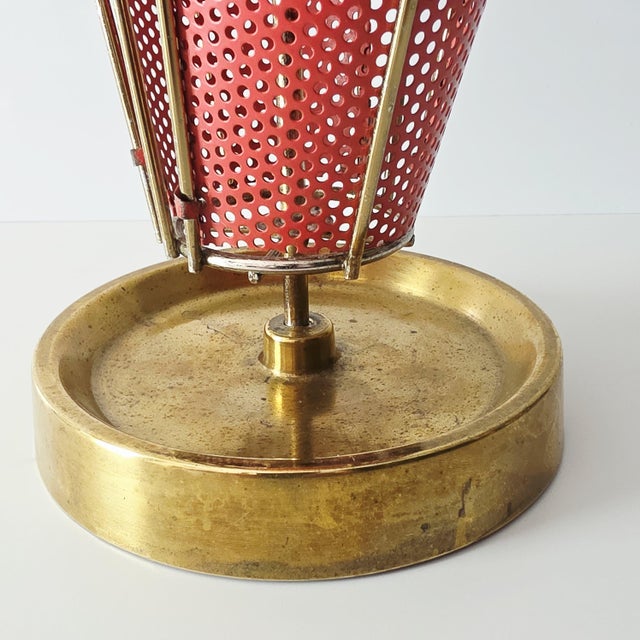 Mid-Century Modern Umbrella Stand in the style of Mathieu Matégot, France, 1950s For Sale - Image 16 of 17