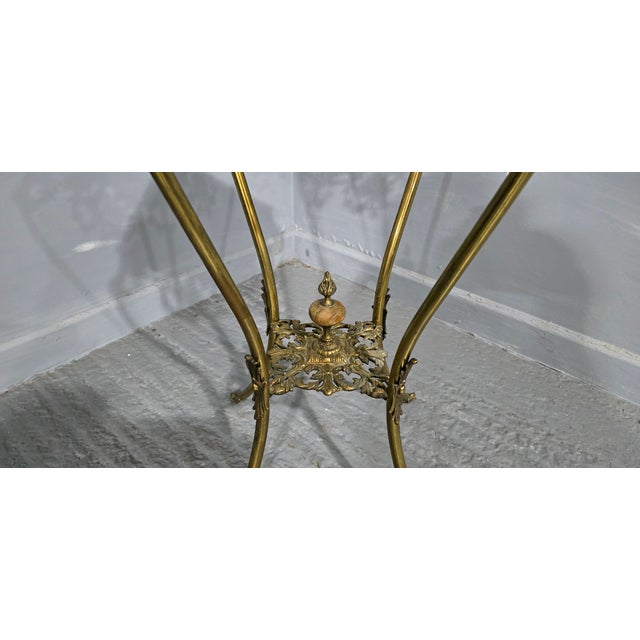 Brass Jardinere Stand, 1880s For Sale - Image 4 of 8