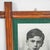 Vintage Photo Frame in Wood with Antique Photo, 1980s For Sale - Image 3 of 6