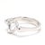 Tiffany and Co. Peretti Diamond Heart Ring, Platinum, Size 5 For Sale In Greensboro - Image 6 of 8