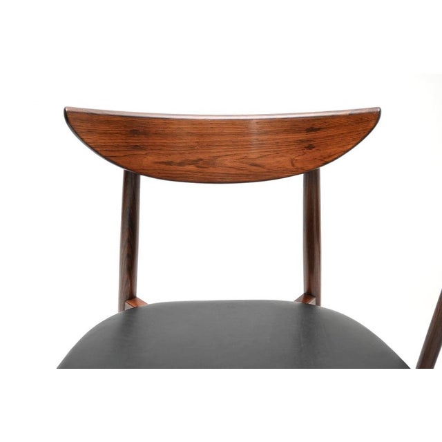 Wood Vintage Danish Dining Chairs by Harry Ostergaard for Randers, 1960, Set of 2 For Sale - Image 7 of 11