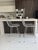 Metal Harry Bertoia Bar Stools for Knoll | Polished Chrome | Set of 2 For Sale - Image 7 of 15