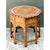 Vintage Inlaid Wood Octagonal Side Table For Sale - Image 9 of 12