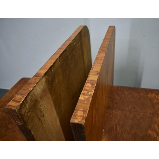 Art Deco Bedside Tables, Czechoslovakia, Set of 2 For Sale - Image 11 of 18