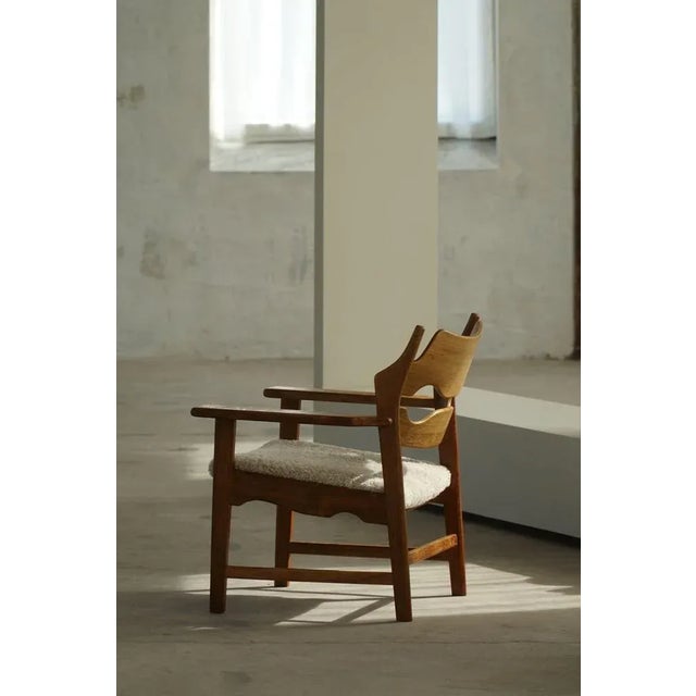 Set of Danish Razorblade Lounge Chairs by Henning Kjærnulf, 1950s For Sale - Image 3 of 18