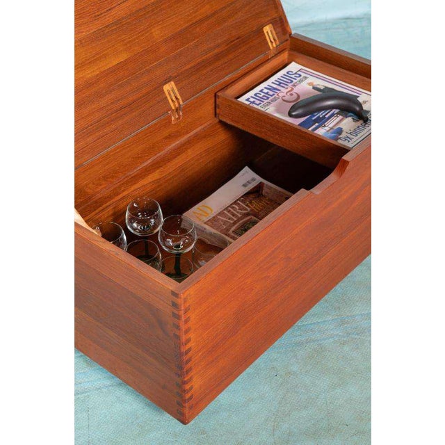 Mid-Century Storage Trolley Trunk from Salin For Sale - Image 13 of 18