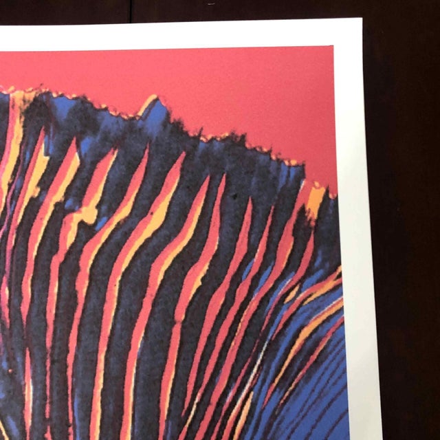 1990s After Andy Warhol "Grevy’s Zebra" Lithograph For Sale - Image 10 of 11