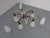 Danish Teak and Glass Spider Ceiling Lamp, Denmark, 1960s For Sale - Image 13 of 17