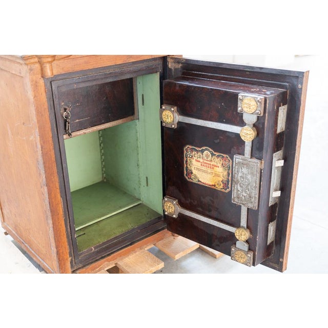 Vintage Austro-Hungarian Safe F. Wertheim & C., 1800s For Sale - Image 4 of 18