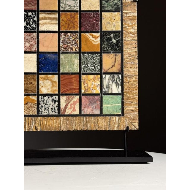 Grand Tour Marble Specimen Tablet, 1800s For Sale - Image 6 of 18