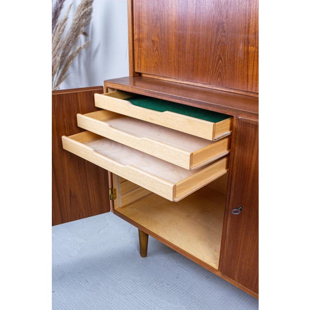 Danish Secretary in Teak by Poul Hundevad for Hundevad & Co., 1960s For Sale - Image 10 of 18