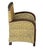 Tan Child's Woven Wicker Lounge Chair From France For Sale - Image 8 of 11
