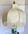 Metal Antique Victorian Revival Hand-Painted Floral Glass Table Lamp With Dolphin Supports For Sale - Image 7 of 12