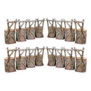 Sculptural Italian Fiberglass Dining Chair, 1950s For Sale