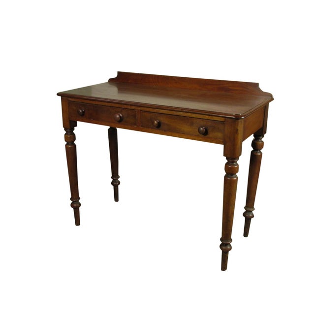 William IV 19th-C. William IV Mahogany Side Table For Sale - Image 3 of 7