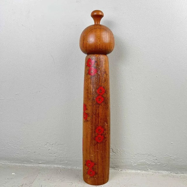Vintage Sosaku Kokeshi Figure by Toa Sekiguchi, 1960s For Sale - Image 11 of 11
