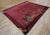 Lovely Red Burgandy Color With Special Chinoiserie Pattern Antique Chinese Art Deco Rug For Sale - Image 4 of 11