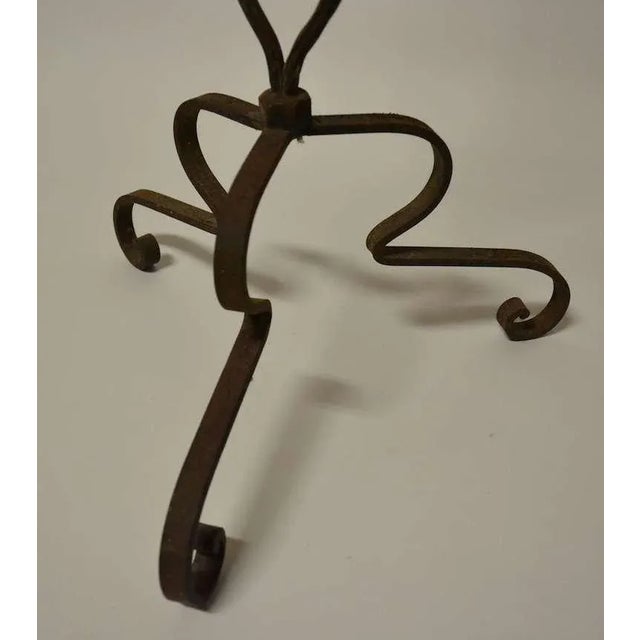 Salterini Salterini Style Wrought Iron Plant Stand For Sale - Image 4 of 7